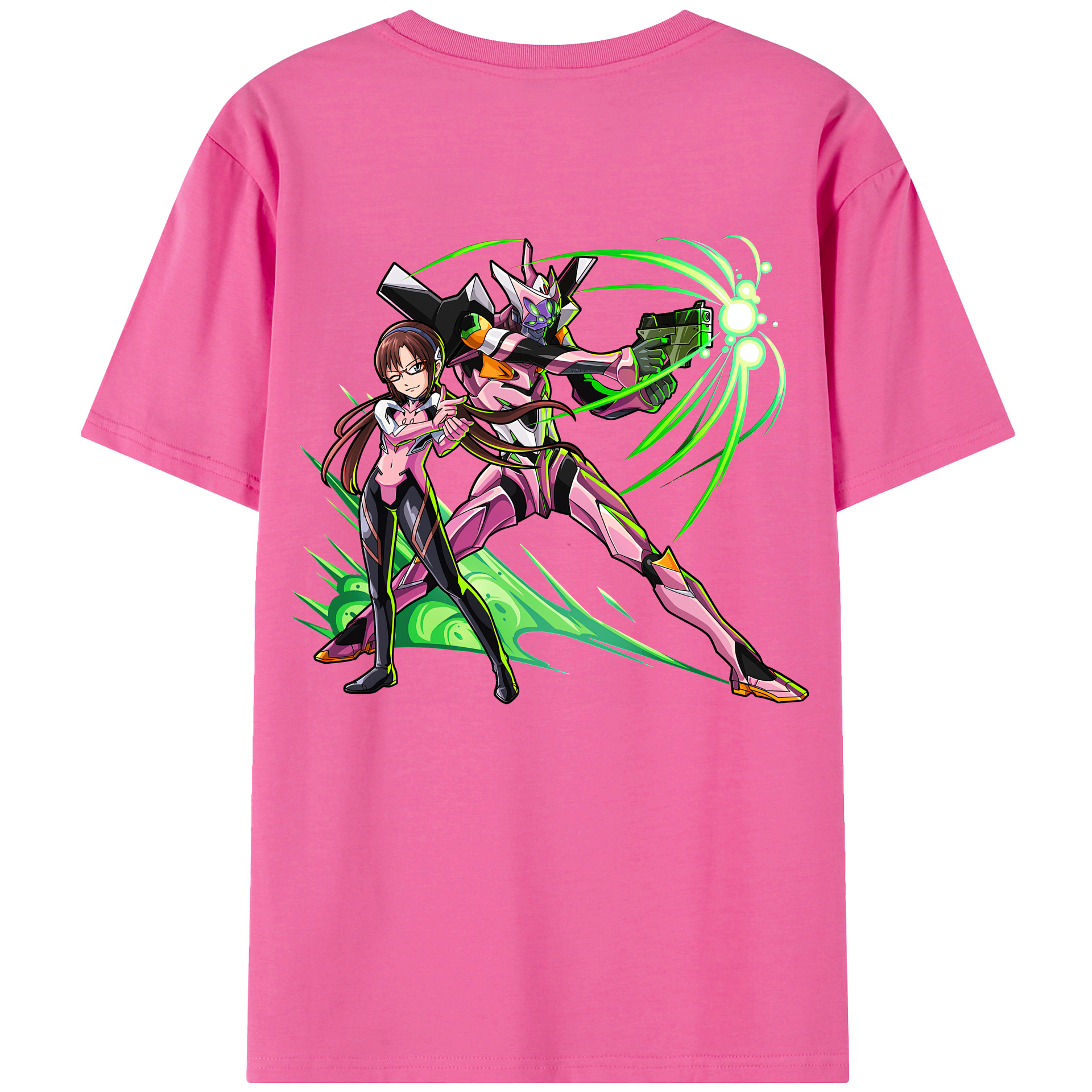 （画像用） EVA 新世紀エヴァンゲリオン レディース半袖Tシャツ(バックプリント)